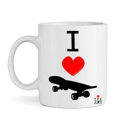 I ❤ SKATEBOARDS MUG Thumbnail