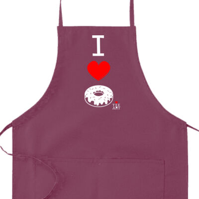 I ❤ DONUTS APRON Thumbnail
