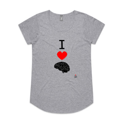 I ❤ BRAINS WOMEN'S TEE Thumbnail