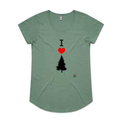 I ❤ FIR TREES WOMEN'S TEE Thumbnail