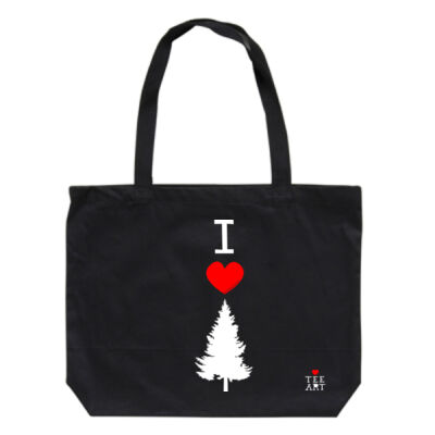 I ❤ FIR TREES TOTE Thumbnail