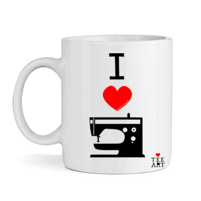 I ❤ SEWING MACHINES MUG Thumbnail