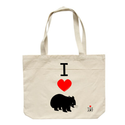 I ❤ WOMBATS TOTE Thumbnail