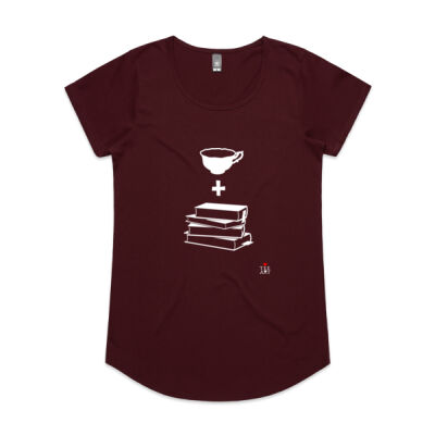 TEA + BOOKS WOMEN'S TEE Thumbnail