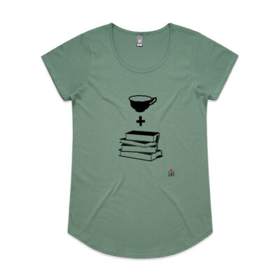 TEA + BOOKS WOMEN'S TEE Thumbnail