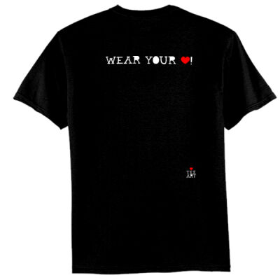 WEAR YOUR HEART MEN'S TEE Thumbnail