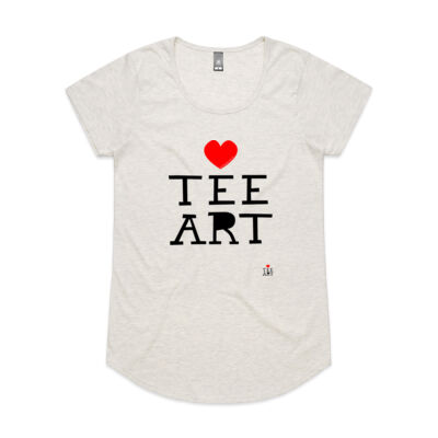 HEART TEE ART WOMEN'S TEE Thumbnail