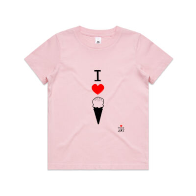 I ❤ ICE CREAM KIDS' TEE Thumbnail