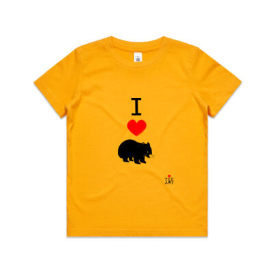 I ❤ WOMBATS KIDS' TEE Thumbnail