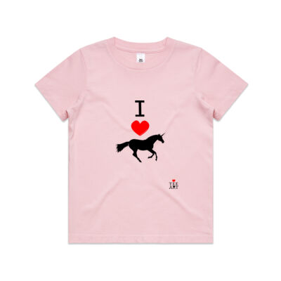 I ❤ UNICORNS KIDS' TEE Thumbnail