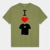 Heavyweight Cotton Unisex Garment Dyed T-Shirt Thumbnail