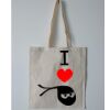 Budget Calico Tote Bag Thumbnail