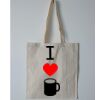 Budget Calico Tote Bag Thumbnail